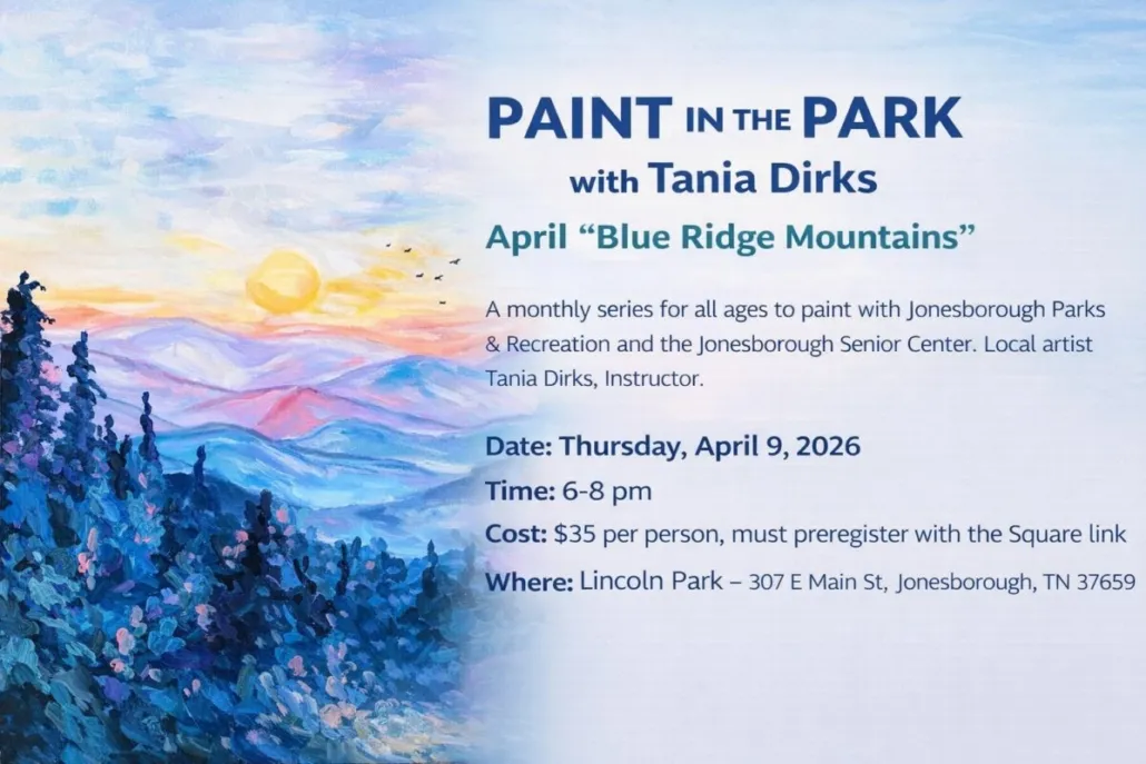 Paint in the Park April