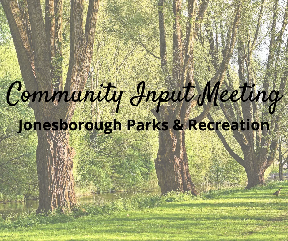 Parks and Recreation Department to Host Community Input Meeting