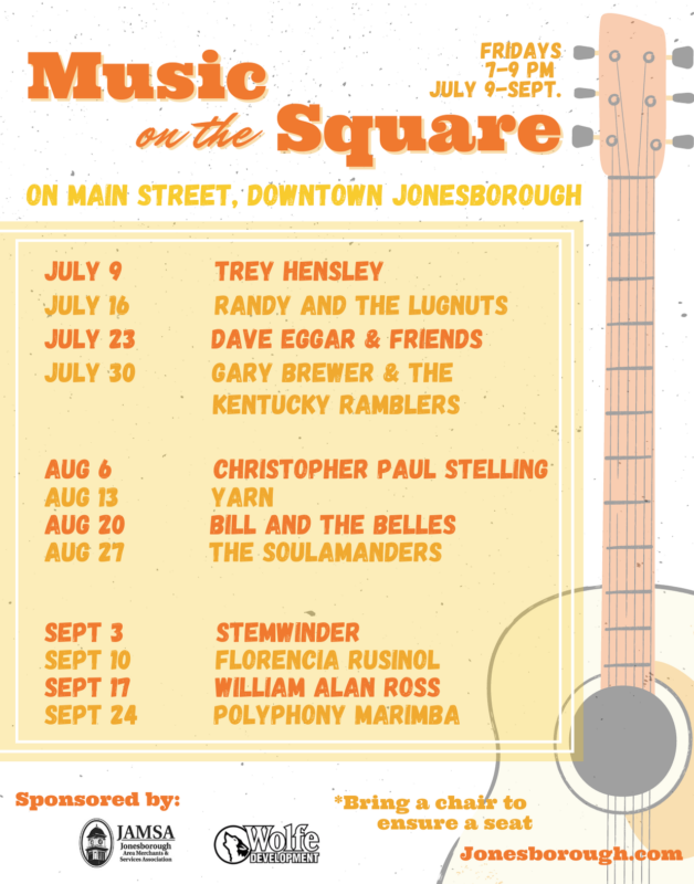 Music On The Square - Town of Jonesborough, Tennessee